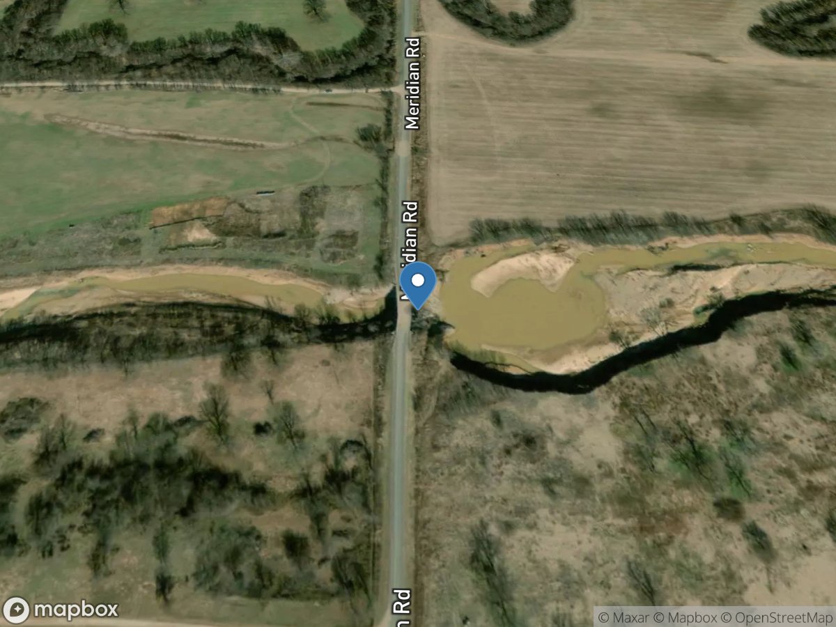 Wildhorse Creek near Hoover, OK location