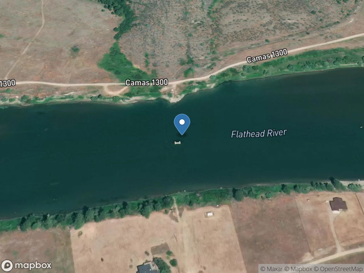 Flathead River at Perma MT location