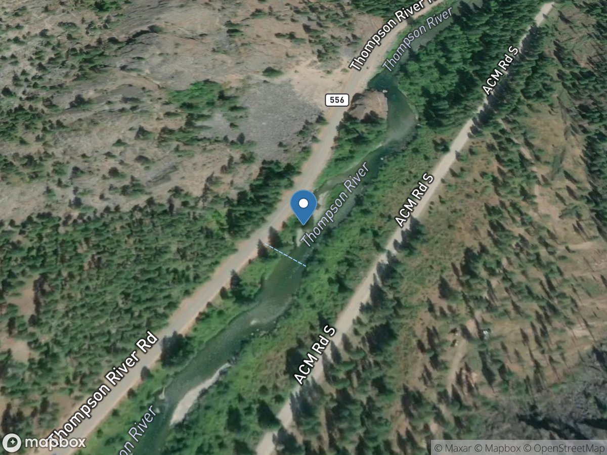 Thompson River near Thompson Falls MT location