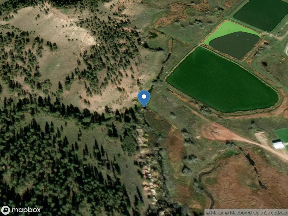 Lame Deer Creek ab sewage treatment, near Lame Deer, MT location