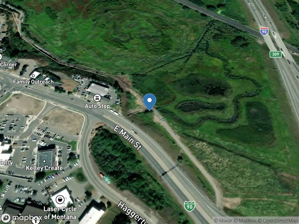 Bozeman Wetland Inflow near Bozeman, MT location