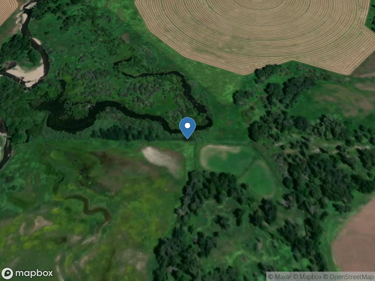 Irrigation ditch ab Easton Wetland, near Wilsall, MT location