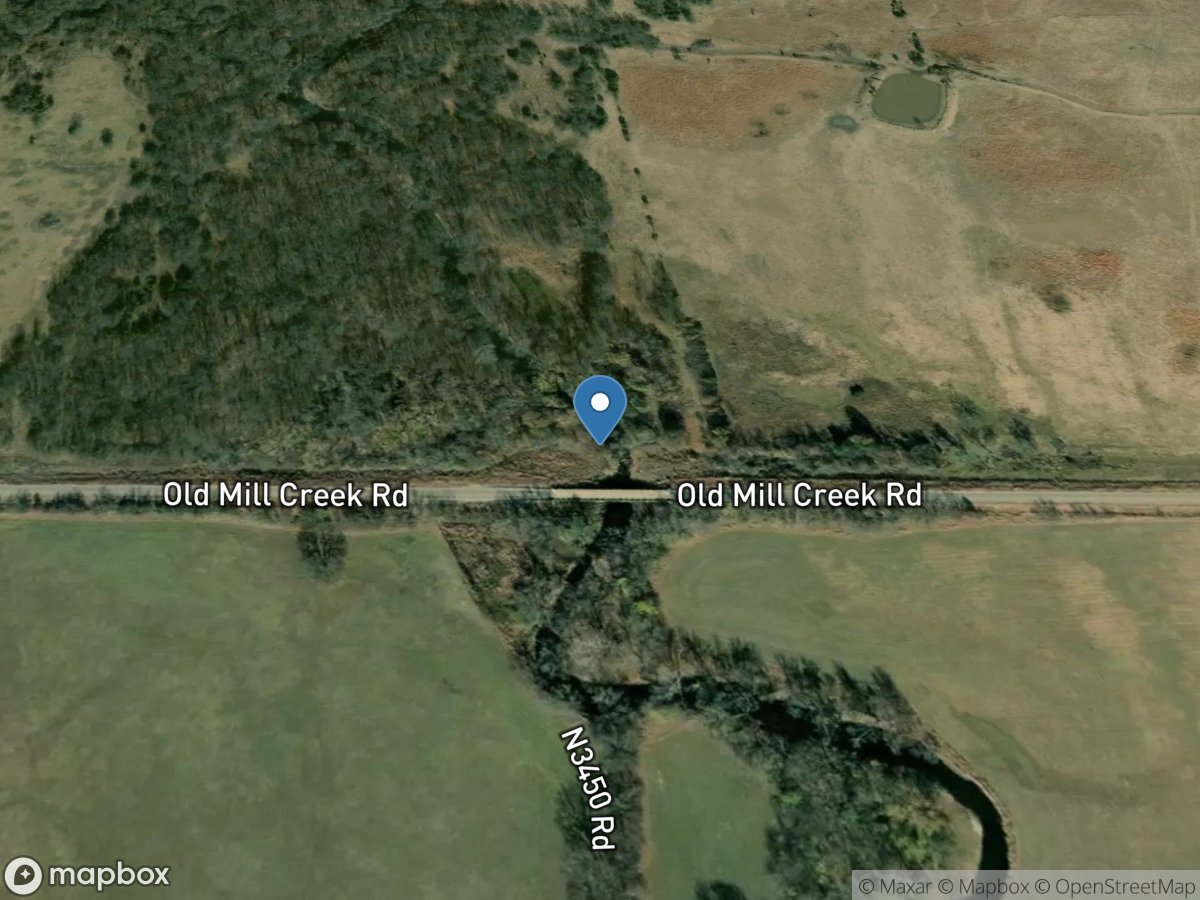 Mill Creek near Mill Creek, OK location