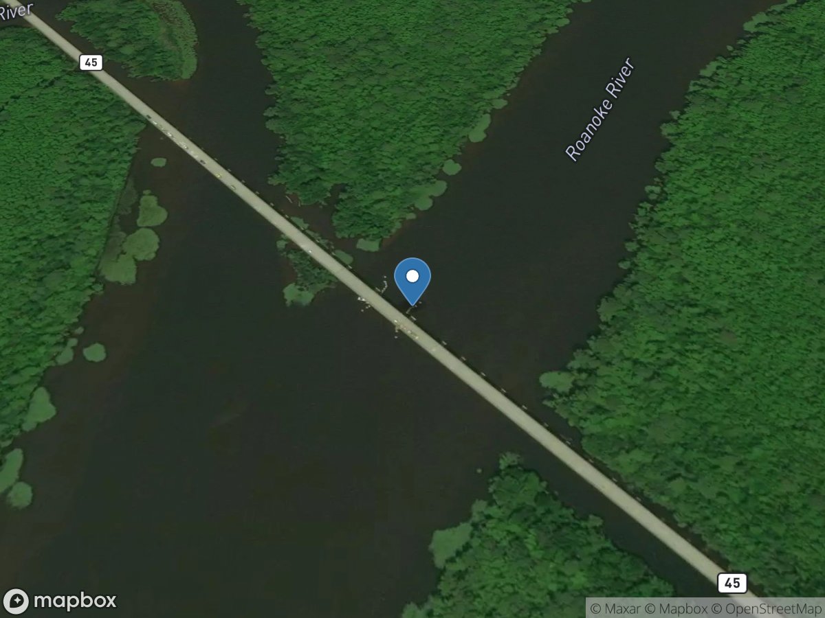 Roanoke River at NC 45 near Westover, NC location