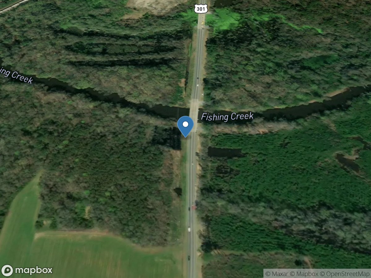 Fishing Creek near Enfield, NC location