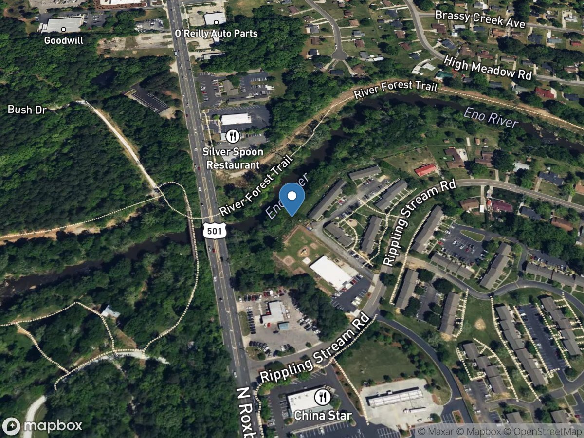 Eno River near Durham, NC location