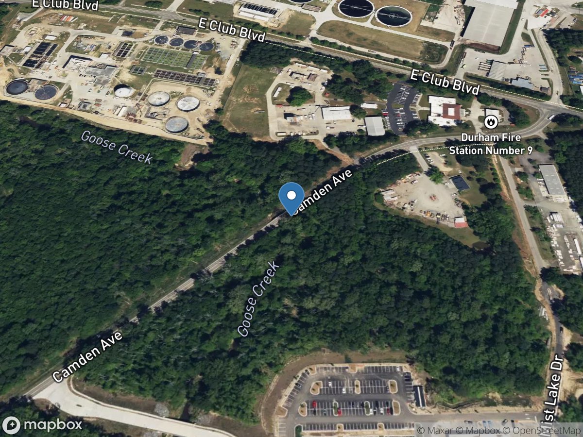 Goose Creek at Camden Avenue at Durham, NC location