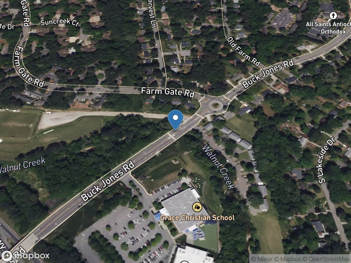 Walnut Creek at Buck Jones Road at Raleigh, NC location