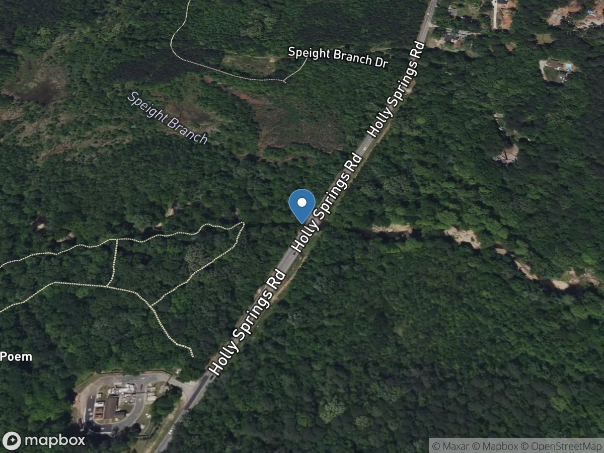 Swift Creek near Apex, NC location