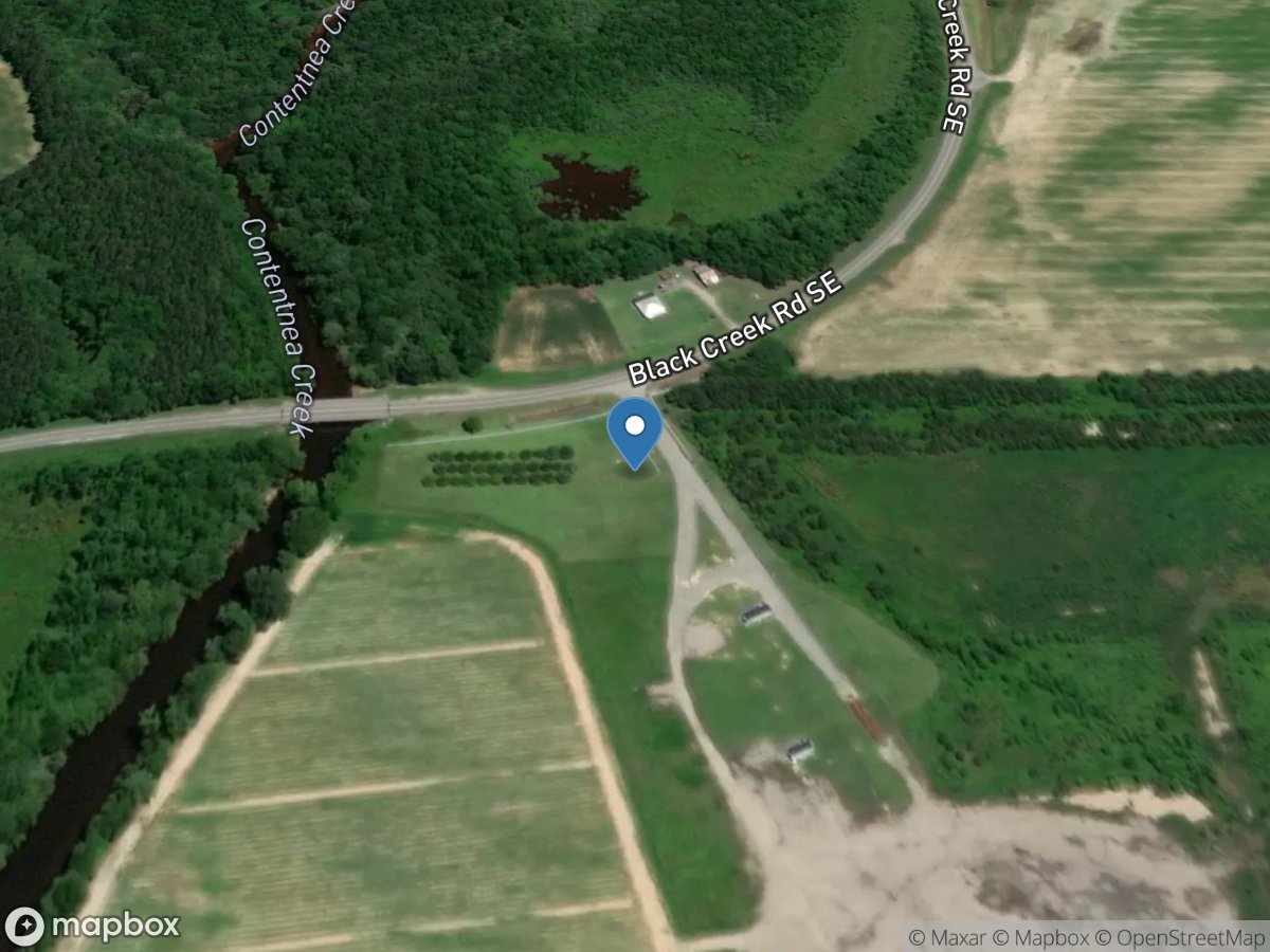 Contentnea Creek near Black Creek, NC location