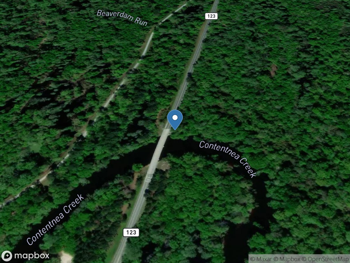 Contentnea Creek at Hookerton, NC location