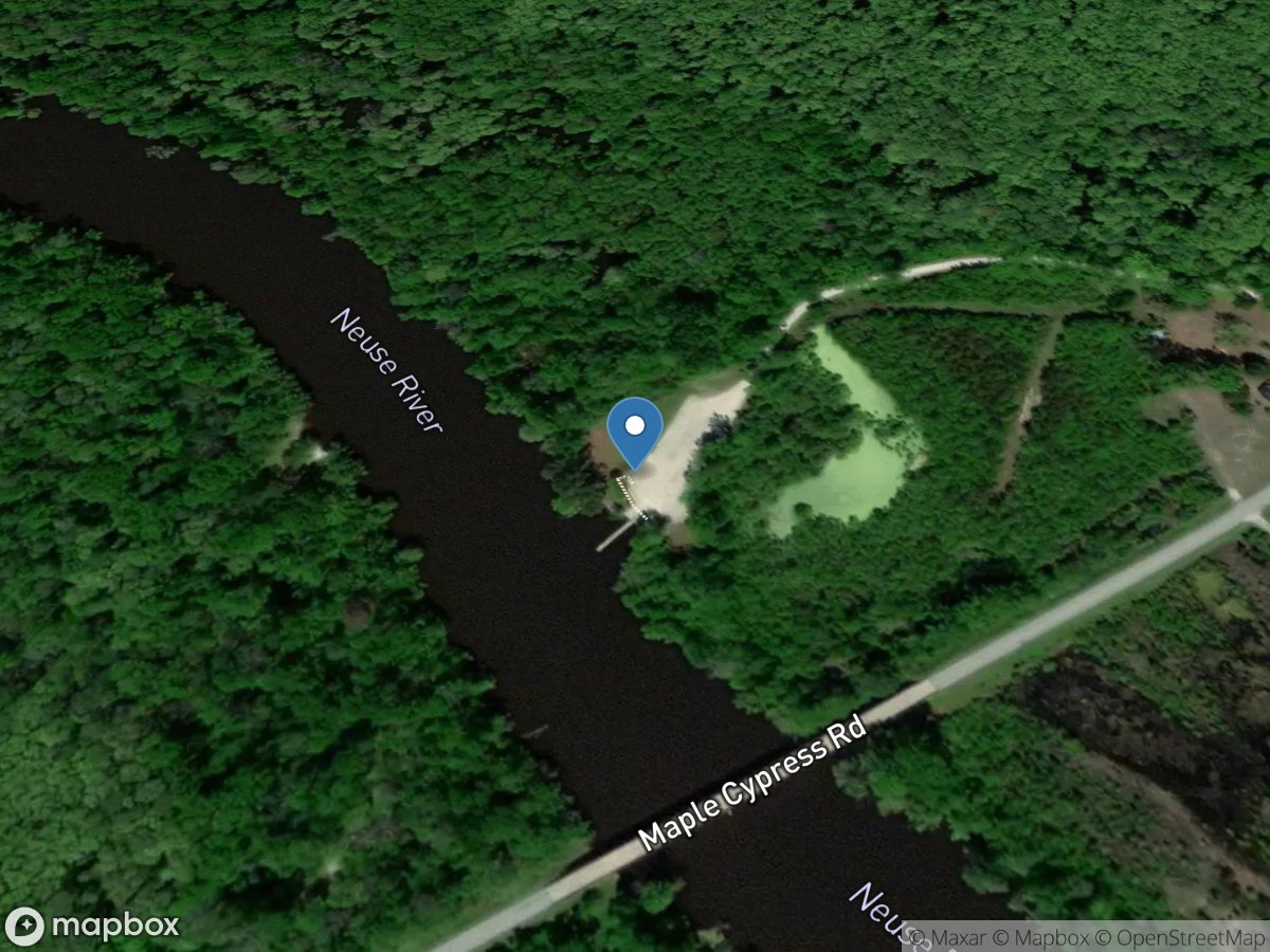 Neuse River near Fort Barnwell, NC location