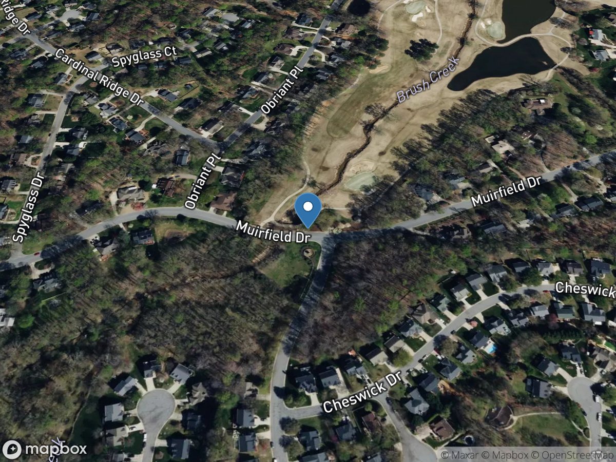 Brush Creek at Muirfield Road at Greensboro, NC location