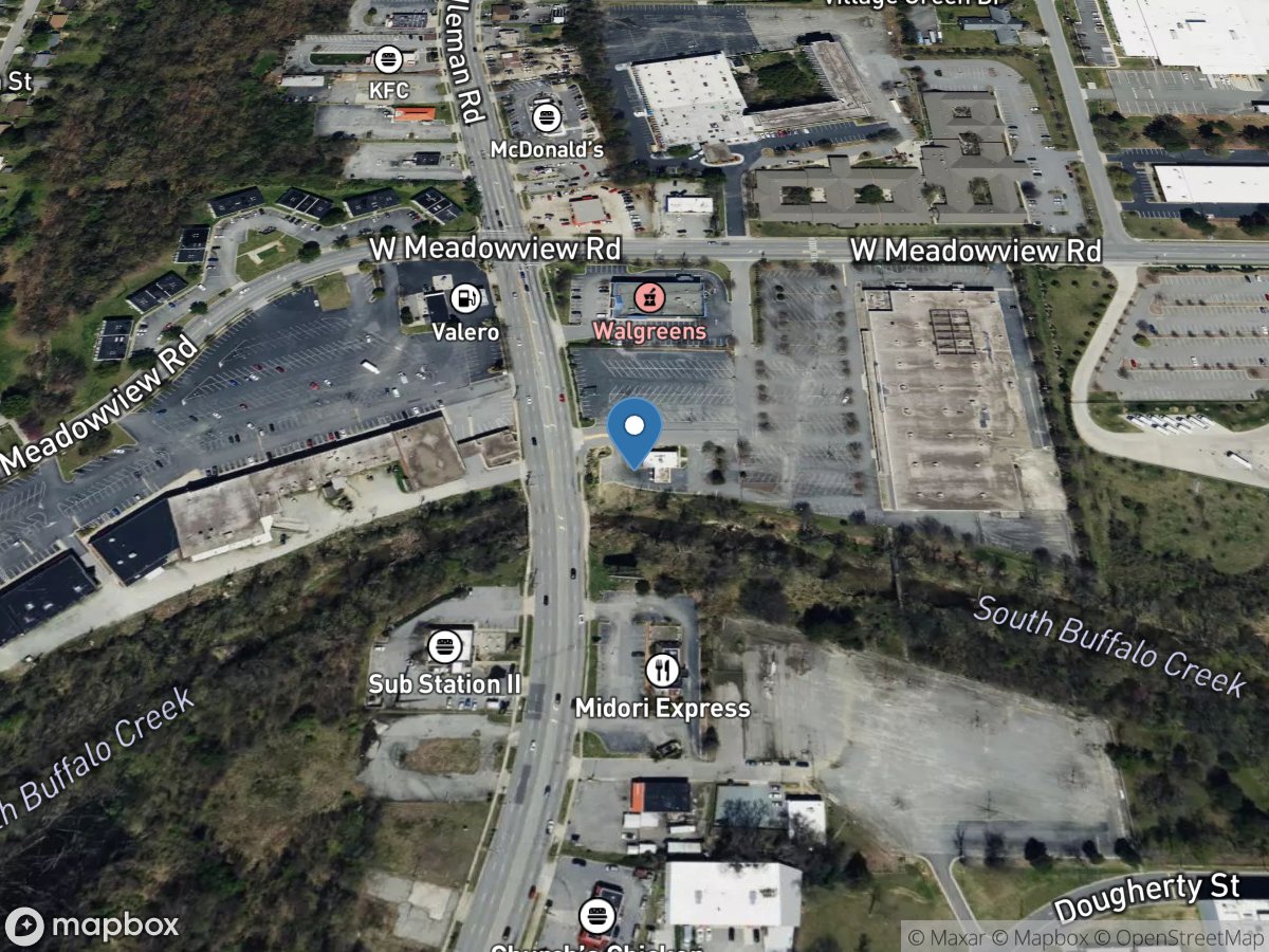 South Buffalo Creek at US 220 at Greensboro, NC location