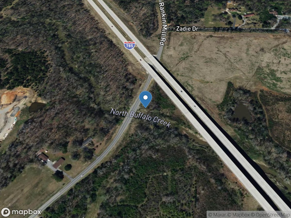 North Buffalo Creek near Greensboro, NC location