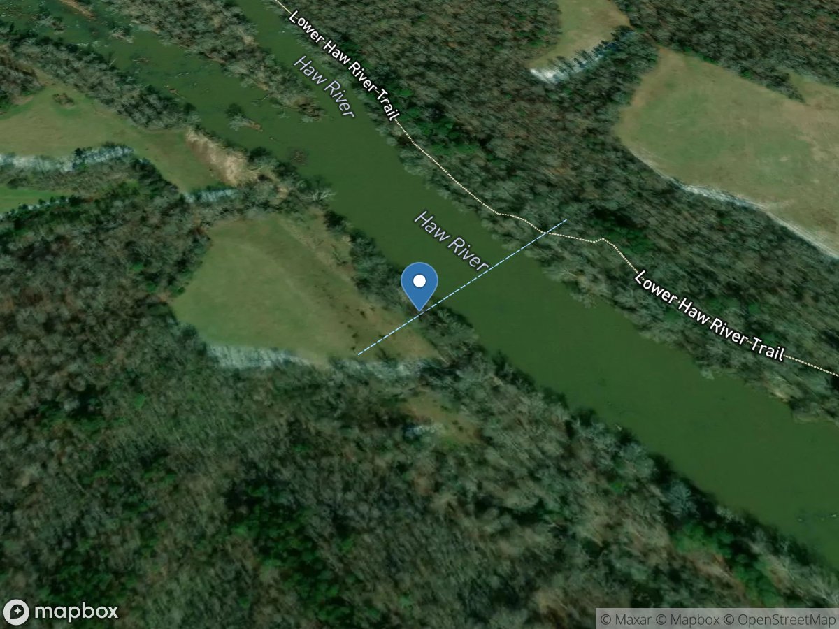 Haw River near Bynum, NC location