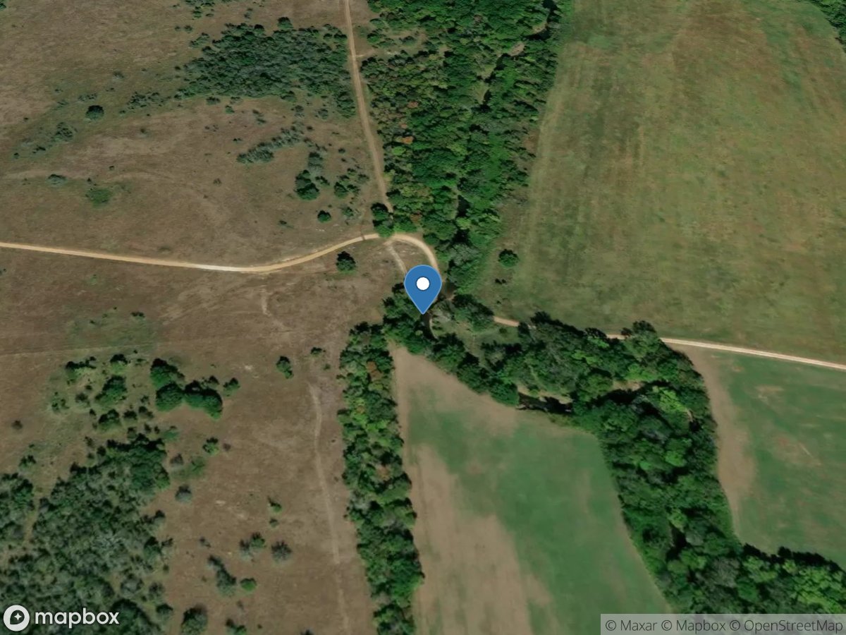 Little West Blue Creek Near Connerville, OK location