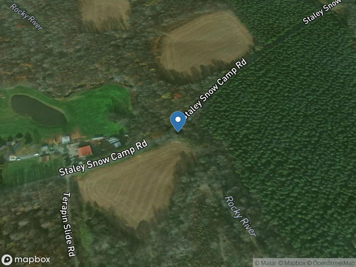 Rocky River at Sr1300 near Crutchfield Crossroads, NC location