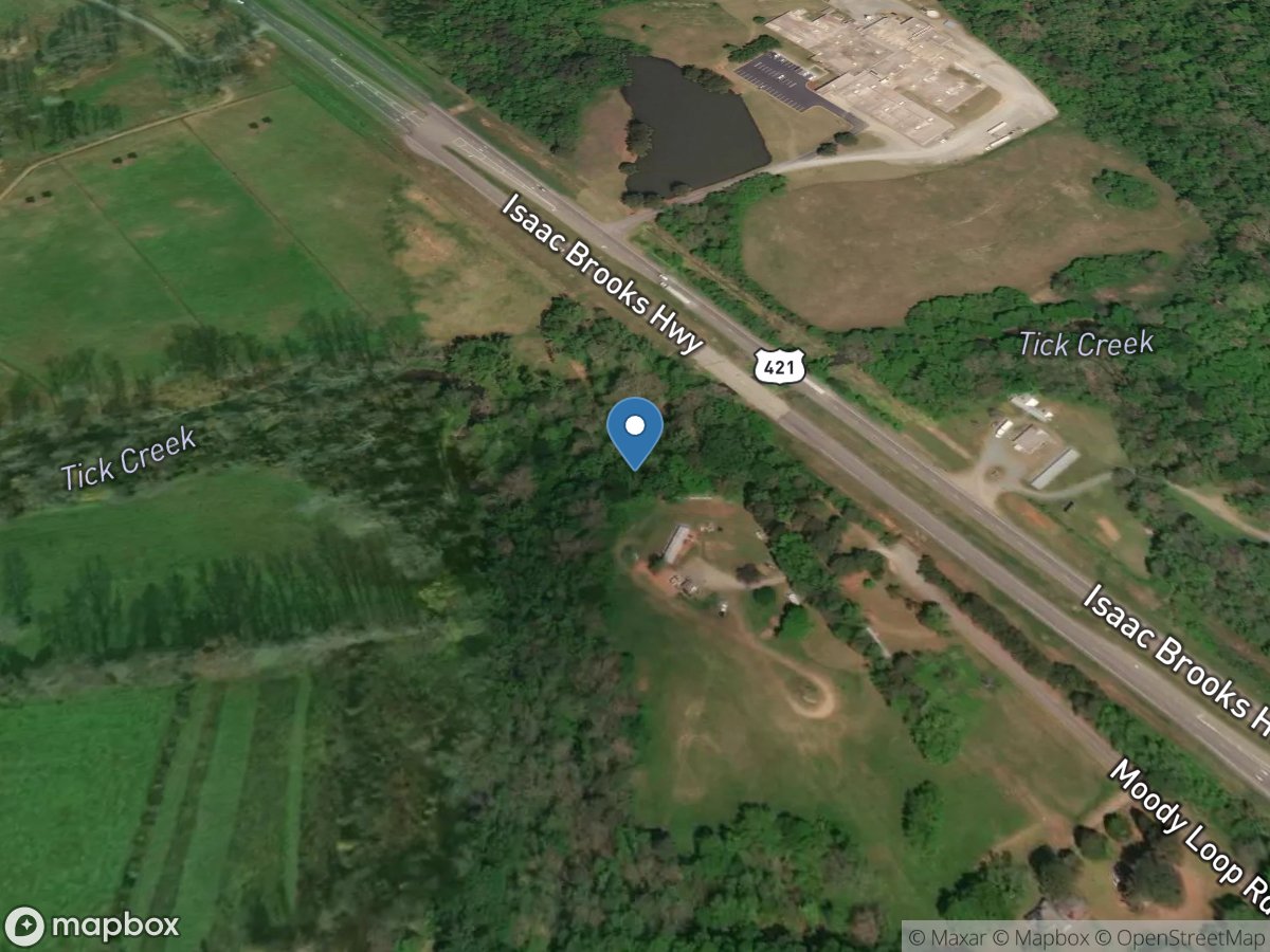 Tick Creek near Mount Vernon Springs, NC location