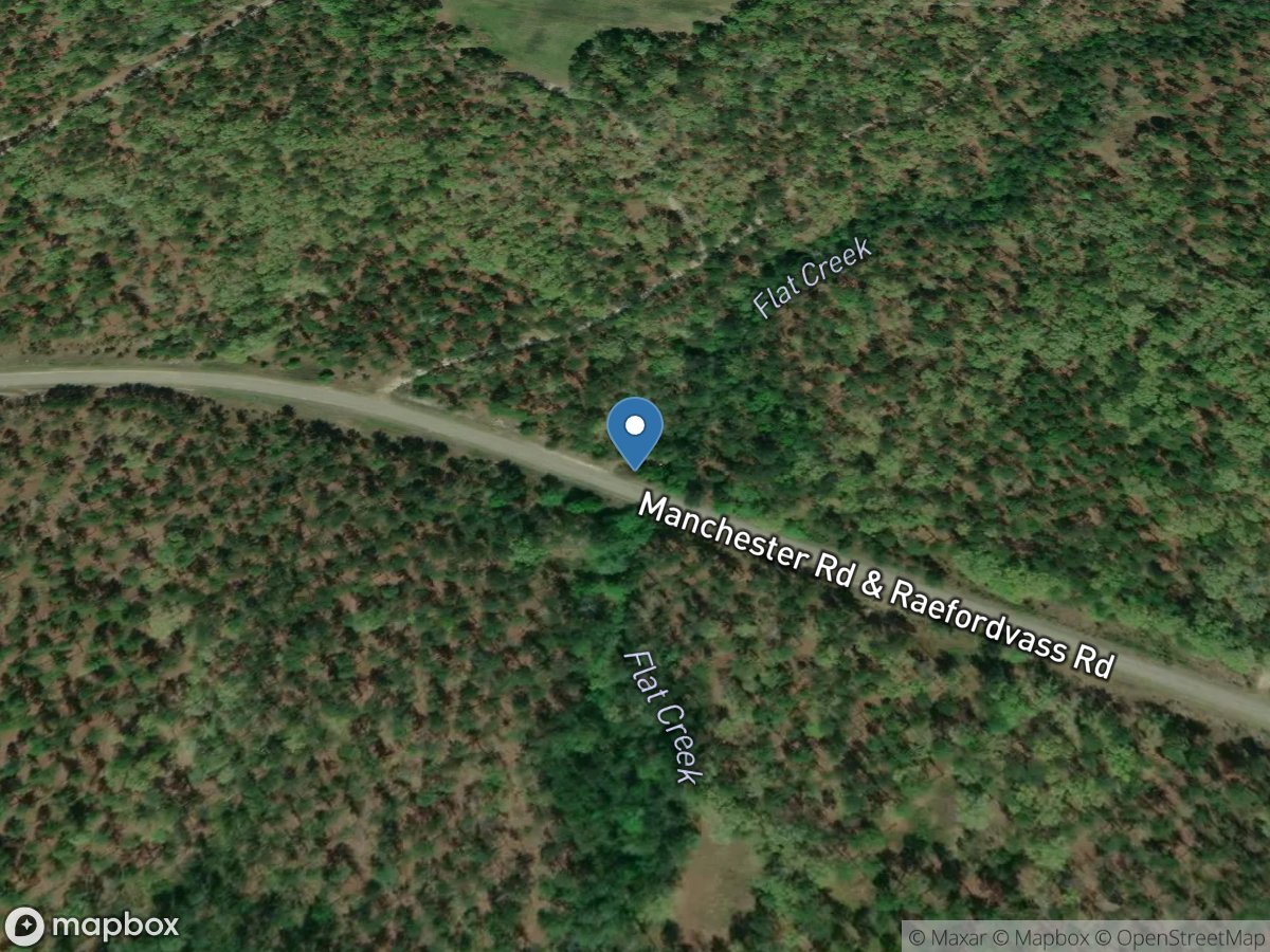 Flat Creek near Inverness, NC location