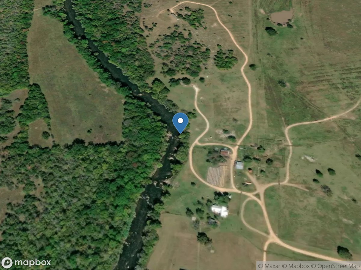 Blue River near Connerville, OK location