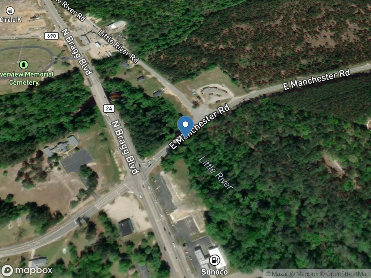 Little River at Manchester, NC location