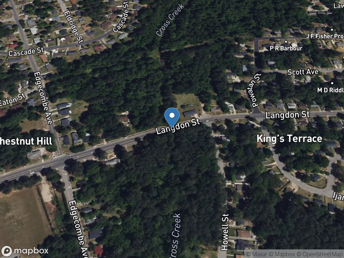 Cross Creek at Langdon Street at Fayetteville, NC location