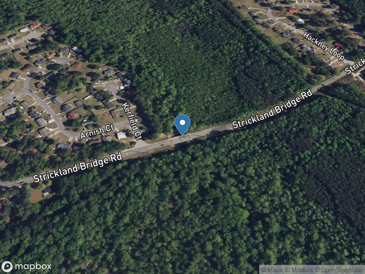 Little Rockfish Creek near Cumberland, NC location