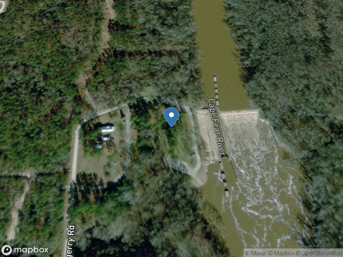 Cape Fear River at Lock No. 3 near Tarheel, NC Aux location