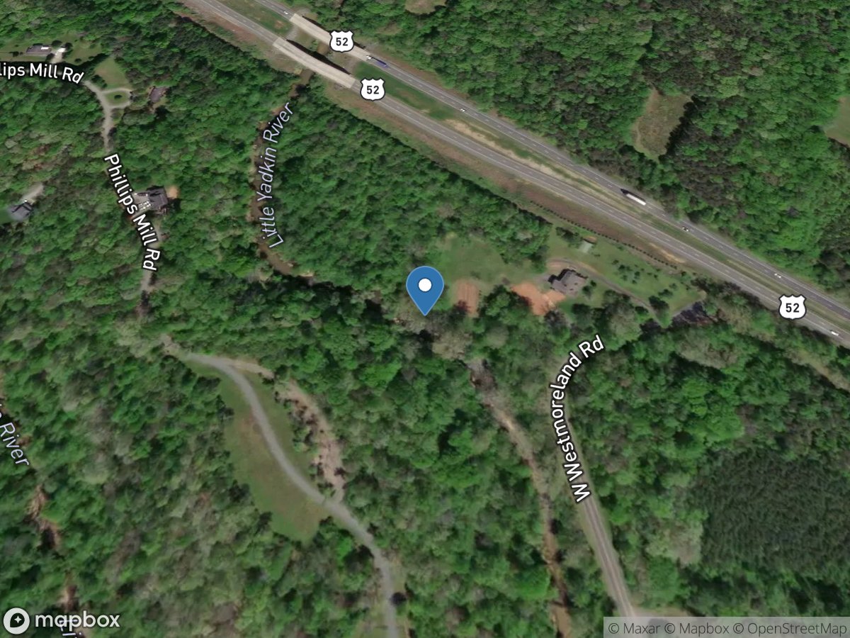 Little Yadkin River at Dalton, NC location