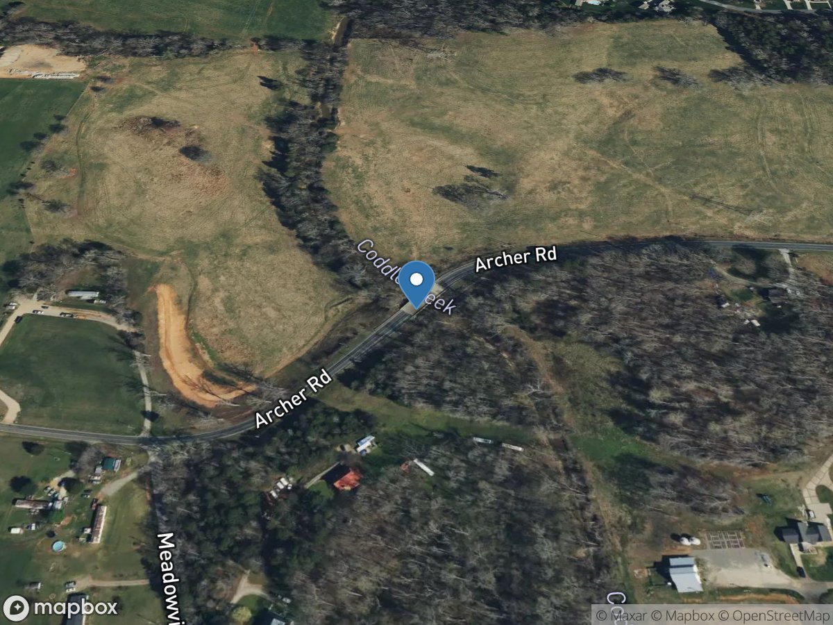 Coddle Creek at SR 1612 near Davidson, NC location