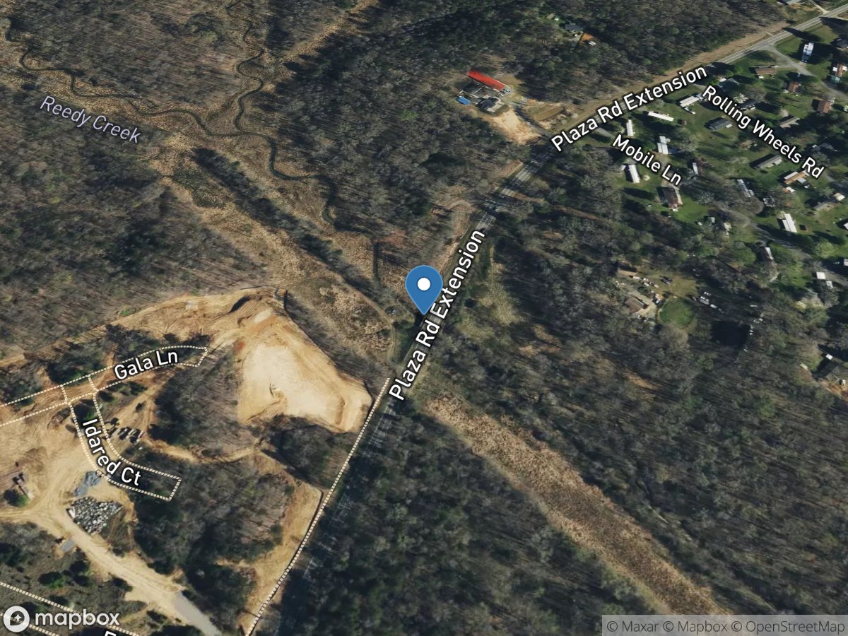 Reedy Creek at SR 2803 near Charlotte, NC location