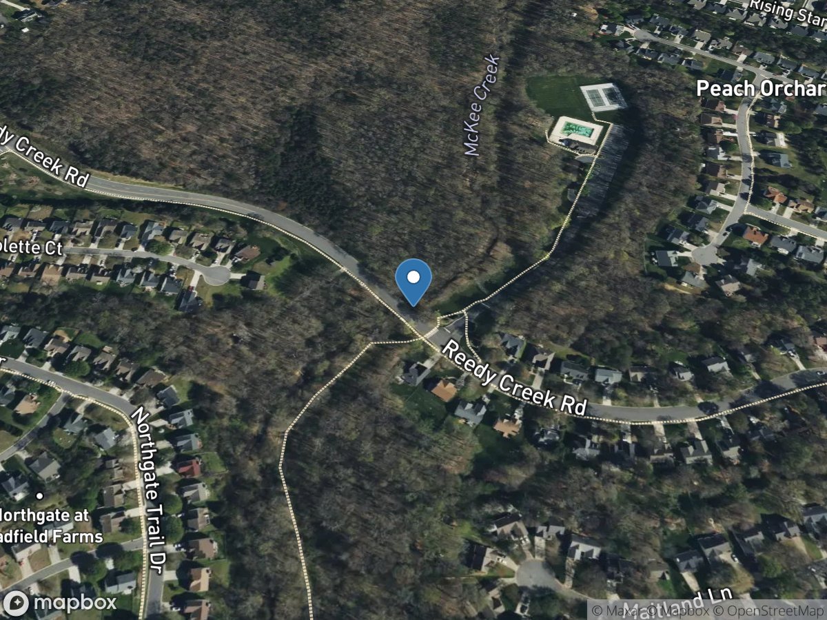 McKee Creek at Sr2804 near Wilgrove, NC location