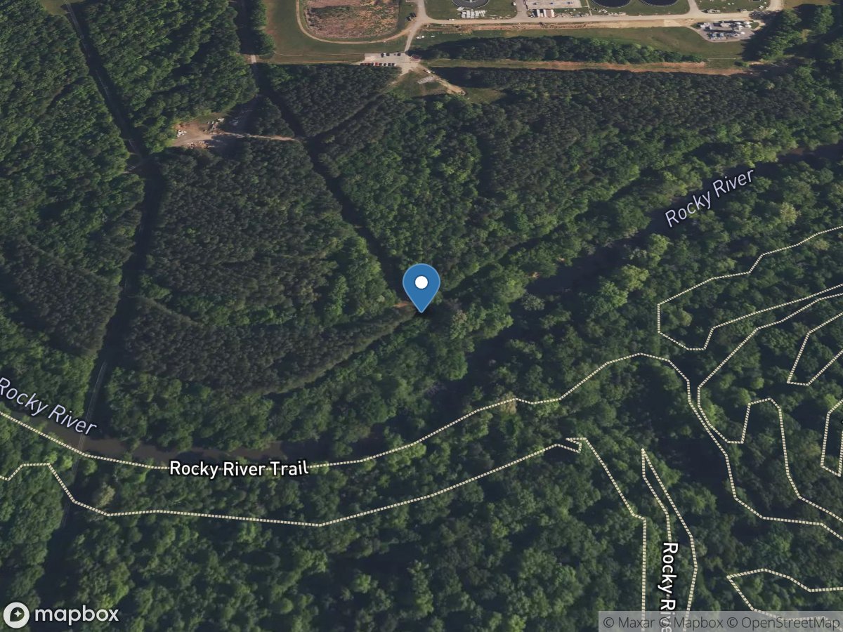 ROCKY River Above IRISH BUFFALO Creek Near ROCKY RIVER, NC location