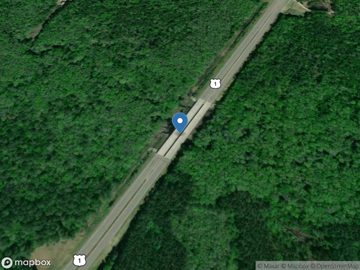 Drowning Creek near Hoffman, NC location