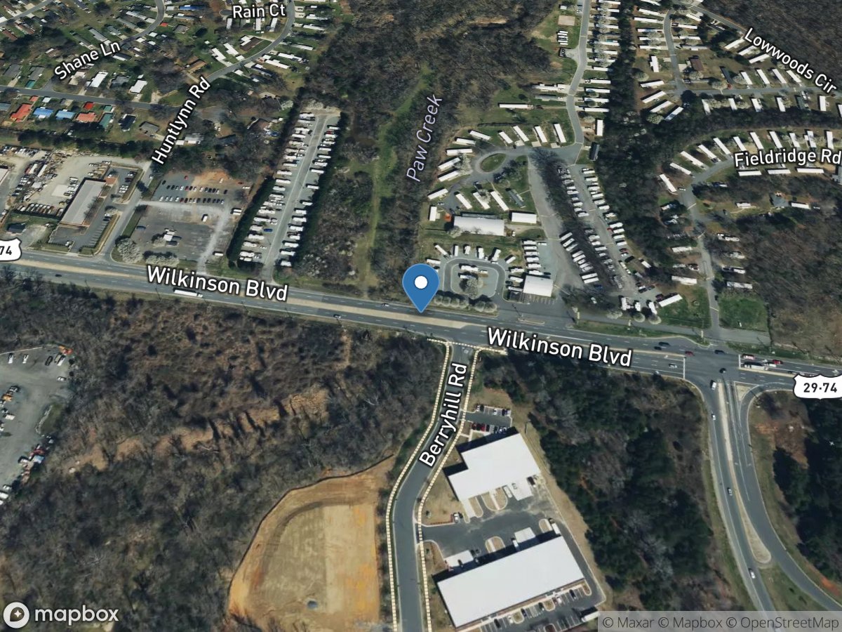PAW Creek At WILKINSON Boulevard Near CHARLOTTE, NC location