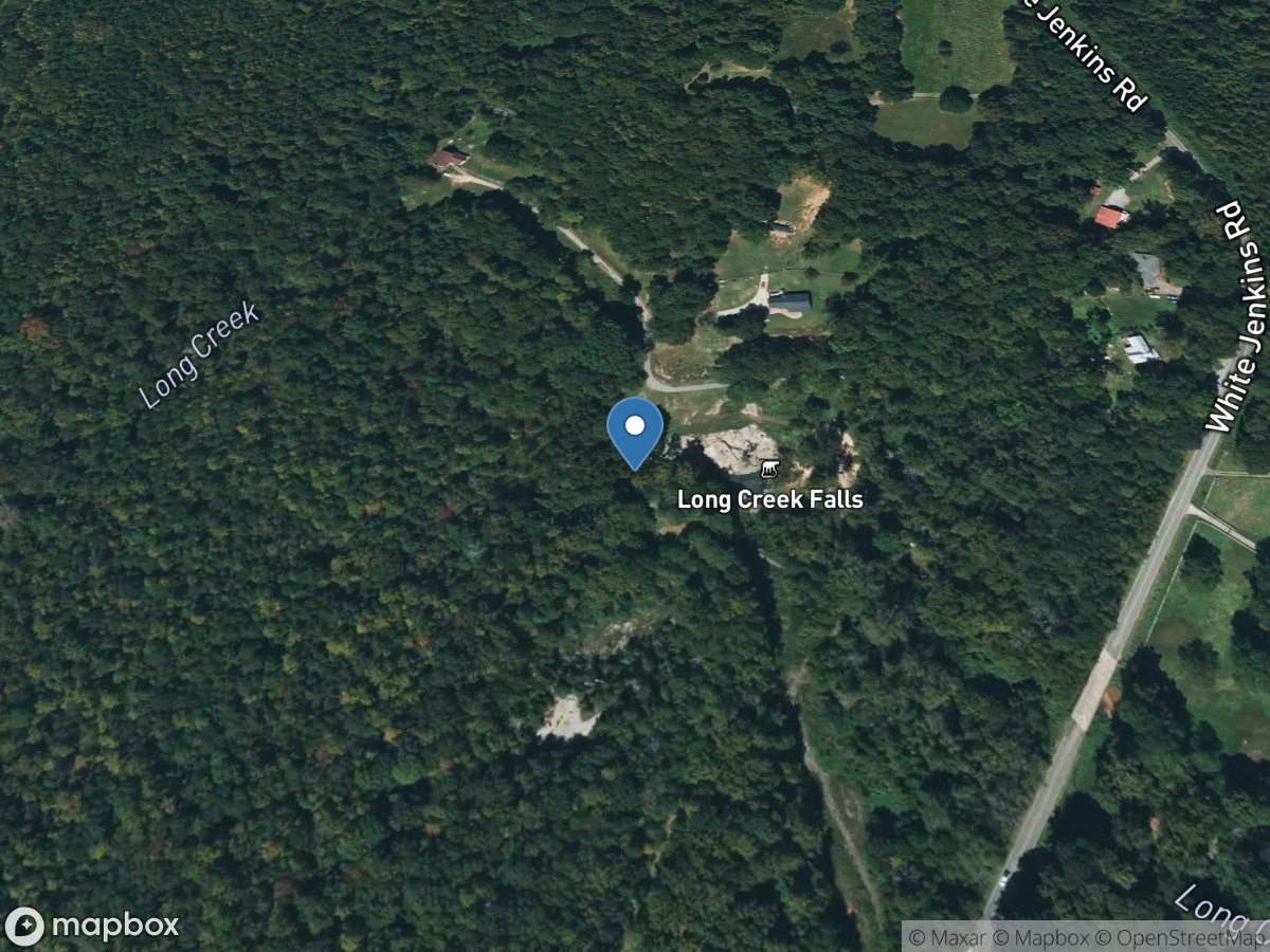 Long Creek near Bessemer City, NC location