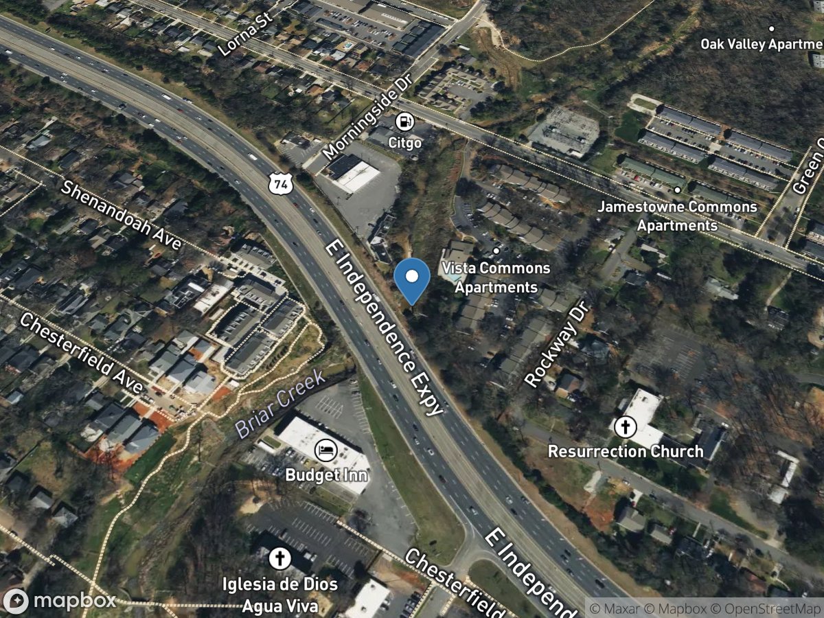 BRIAR Creek At INDEPENDENCE Boulevard At CHARLOTTE, NC location