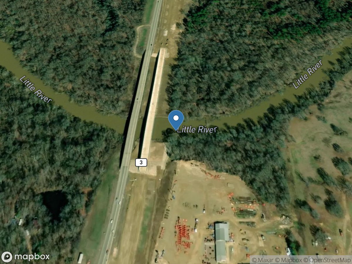 Little River below Lukfata Creek, near Idabel, OK location