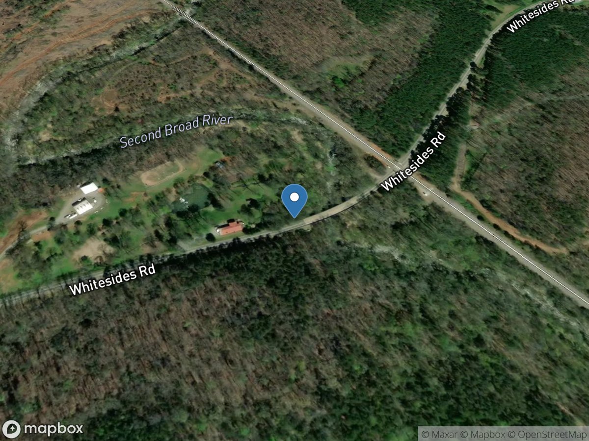 Second Broad River near Logan, NC location