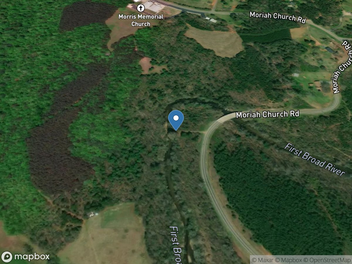 First Broad River near Casar, NC location