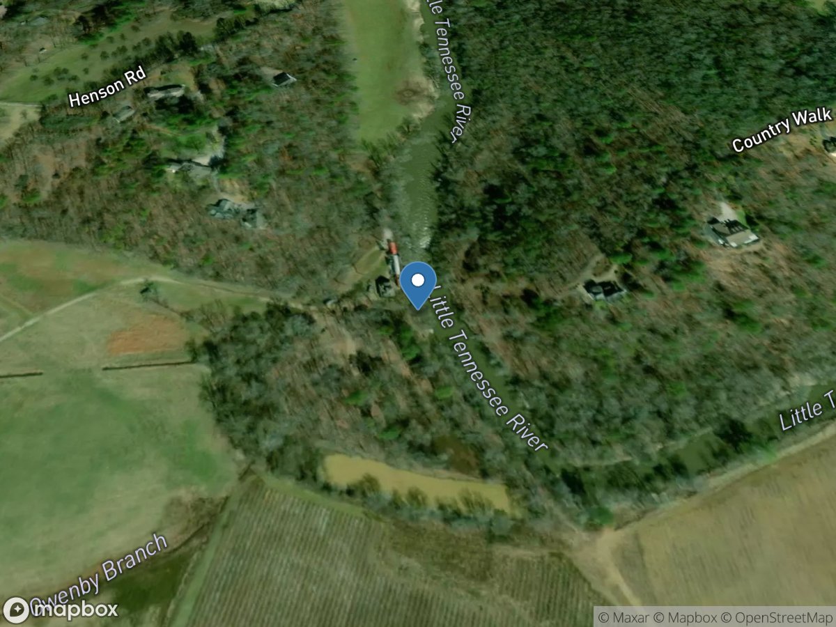 Little Tennessee River near Prentiss, NC location