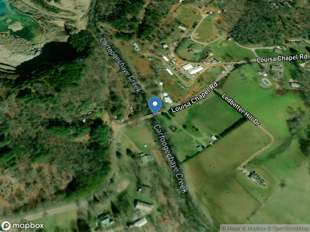 Cartoogechaye Creek at SR 1148 near Franklin, NC location