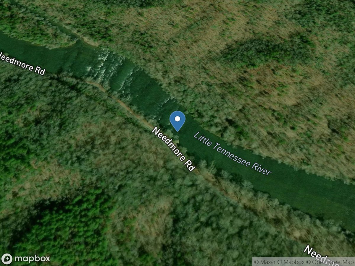 Little Tennessee River at Needmore, NC location