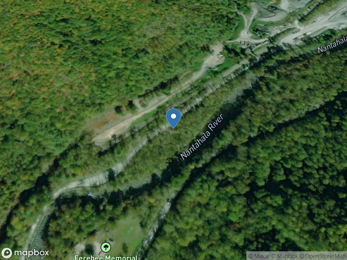 Nantahala River near Hewitt, NC location