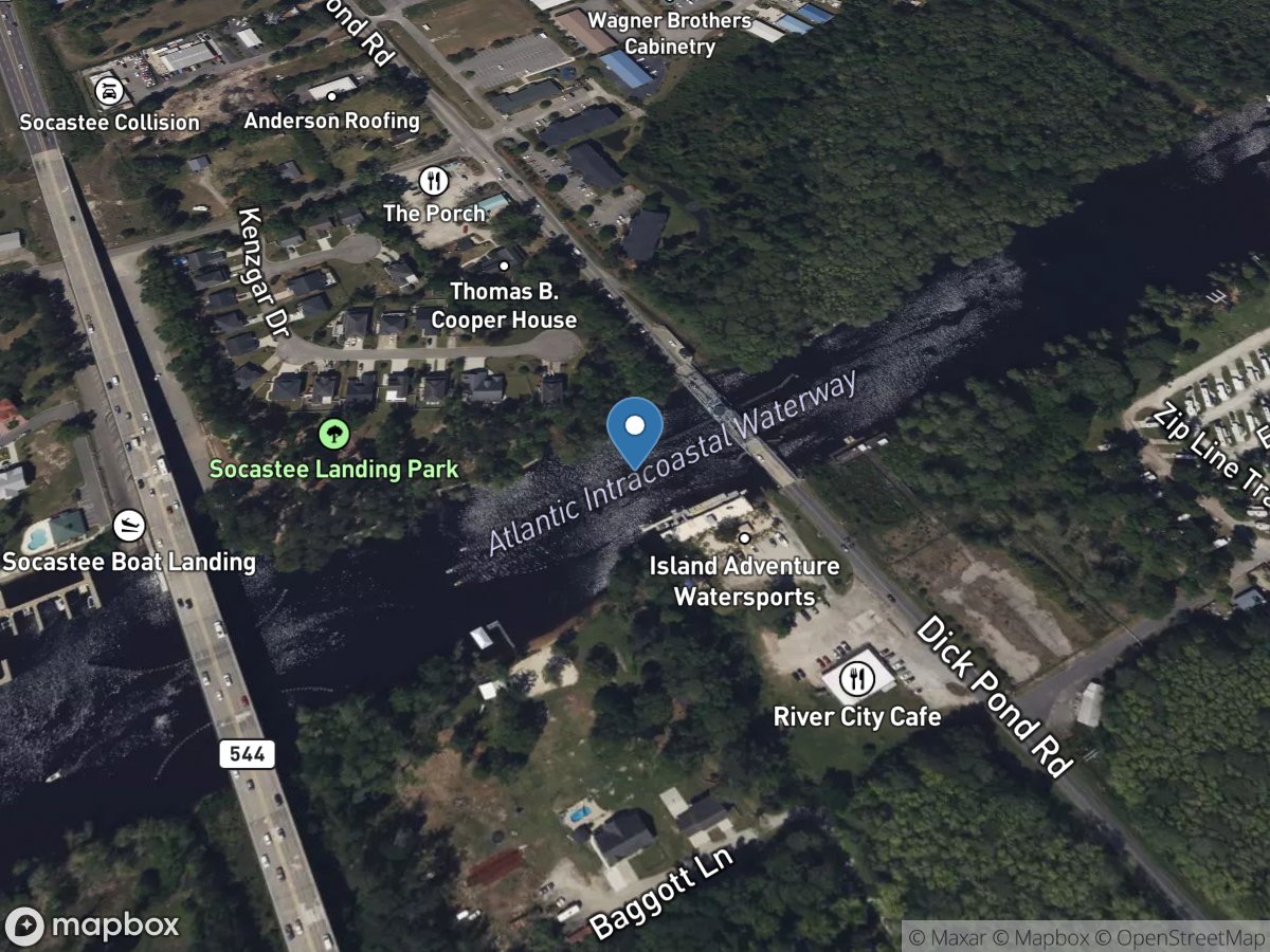 Aiw at Highway 544 at Socastee, SC location