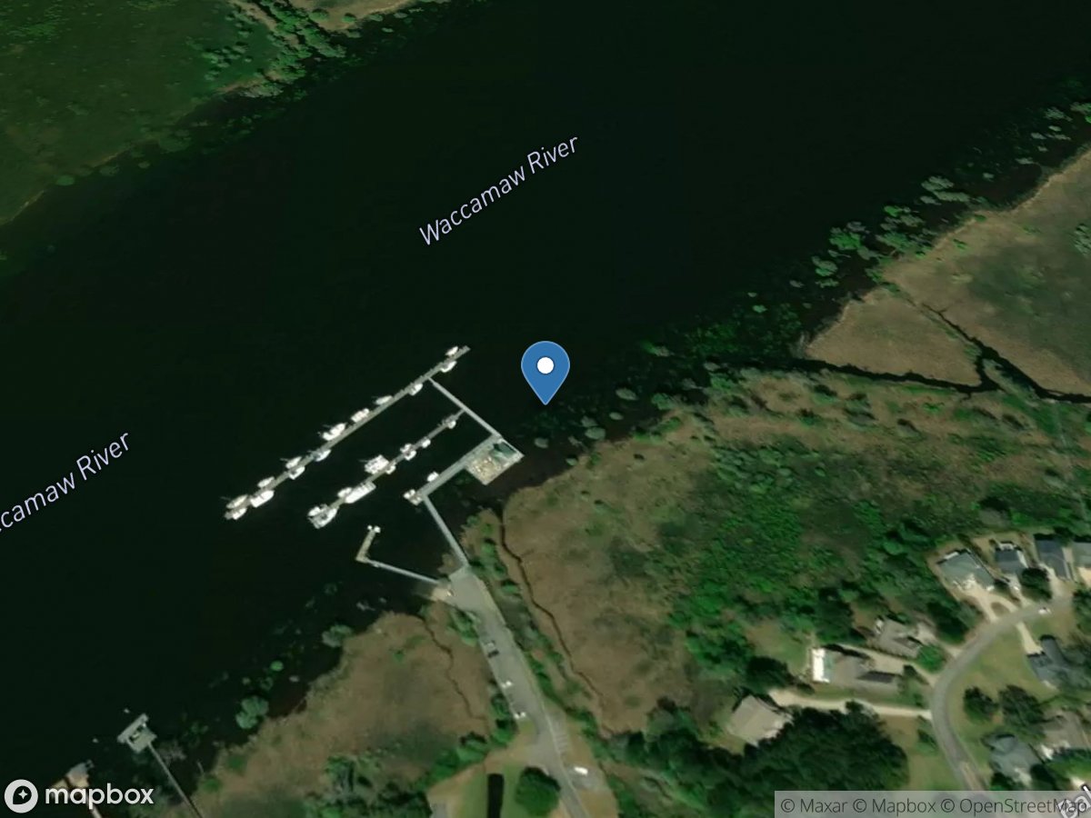 Waccamaw River near Hagley Land. near Pawleys Island, SC location