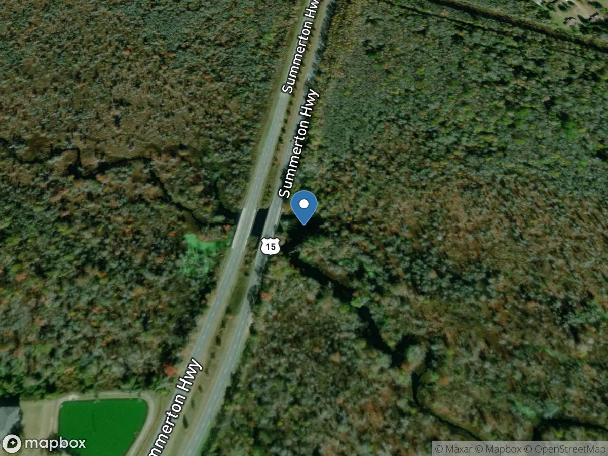 Pocotaligo River at Sumter, SC location