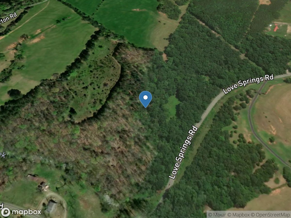 Thicketty Creek at Cnty Road 42 near Gaffney, SC location