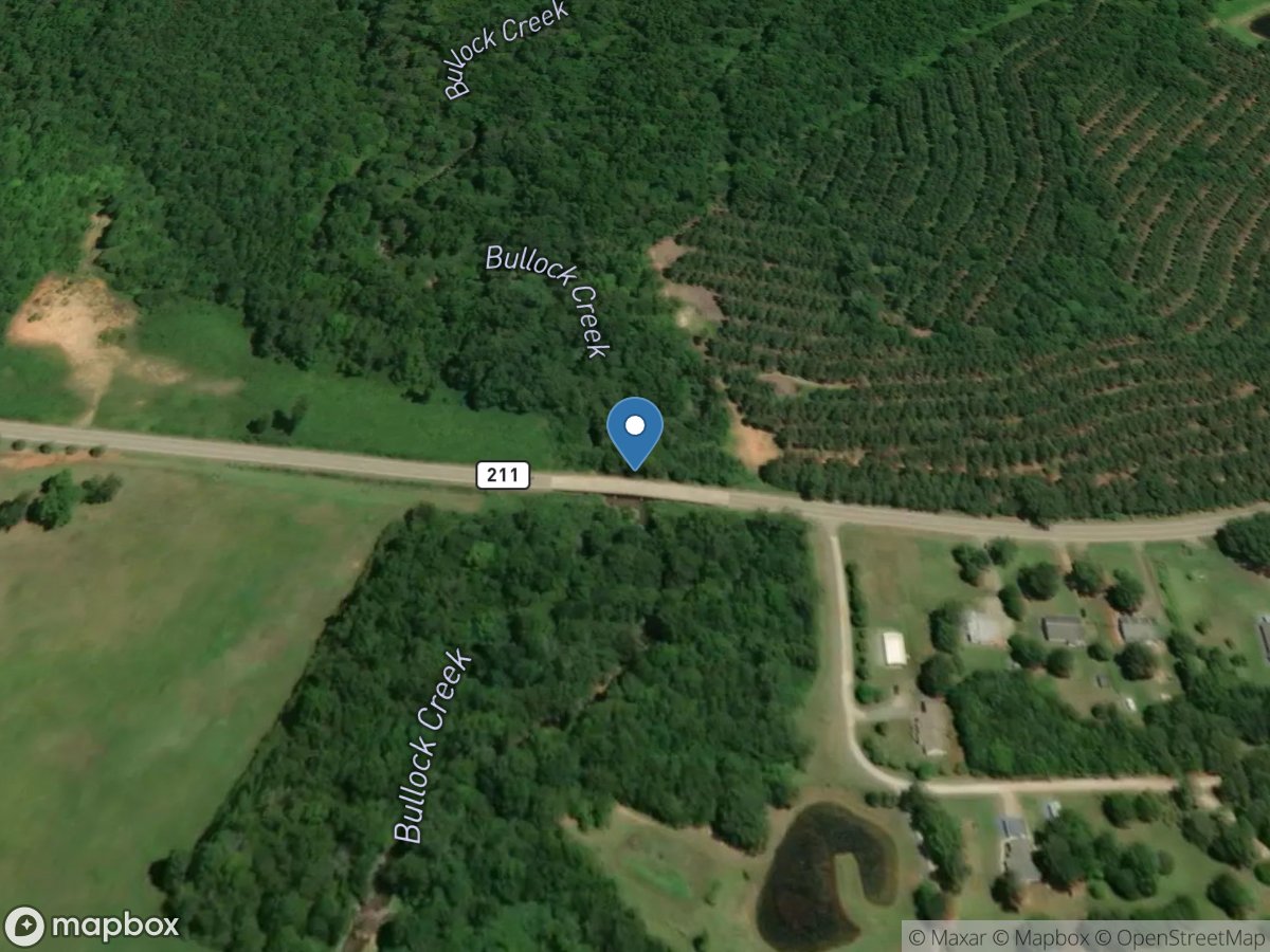 Bullock Creek near Sharon, SC location